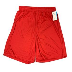Champro Basketball Shorts Mens L Large Red Pull On Moisture Wicking Performance